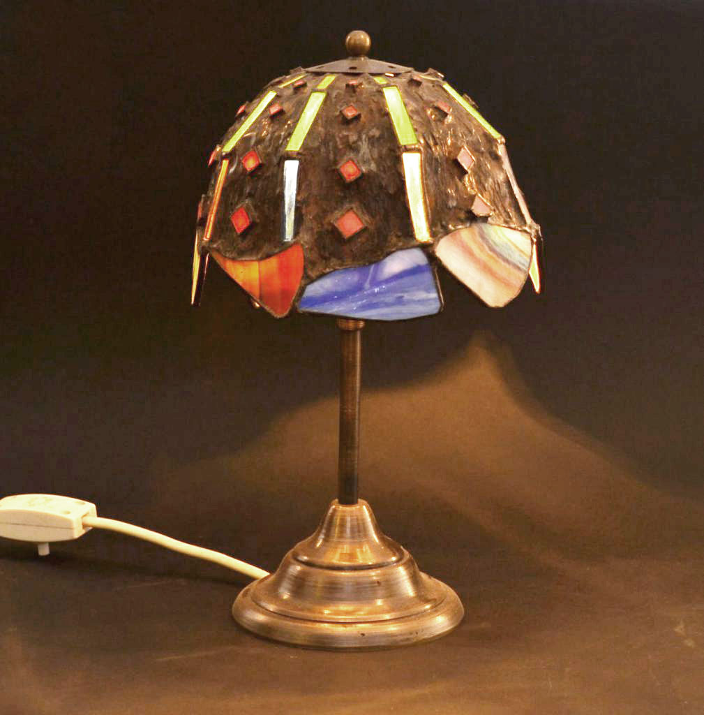 Tiffany lámpa gót stílusban